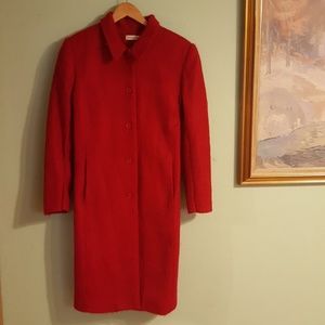 Alpaca wool coat